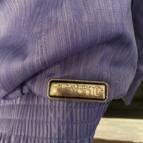 BURTON purple snowboard jacket - Picture 7 of 10